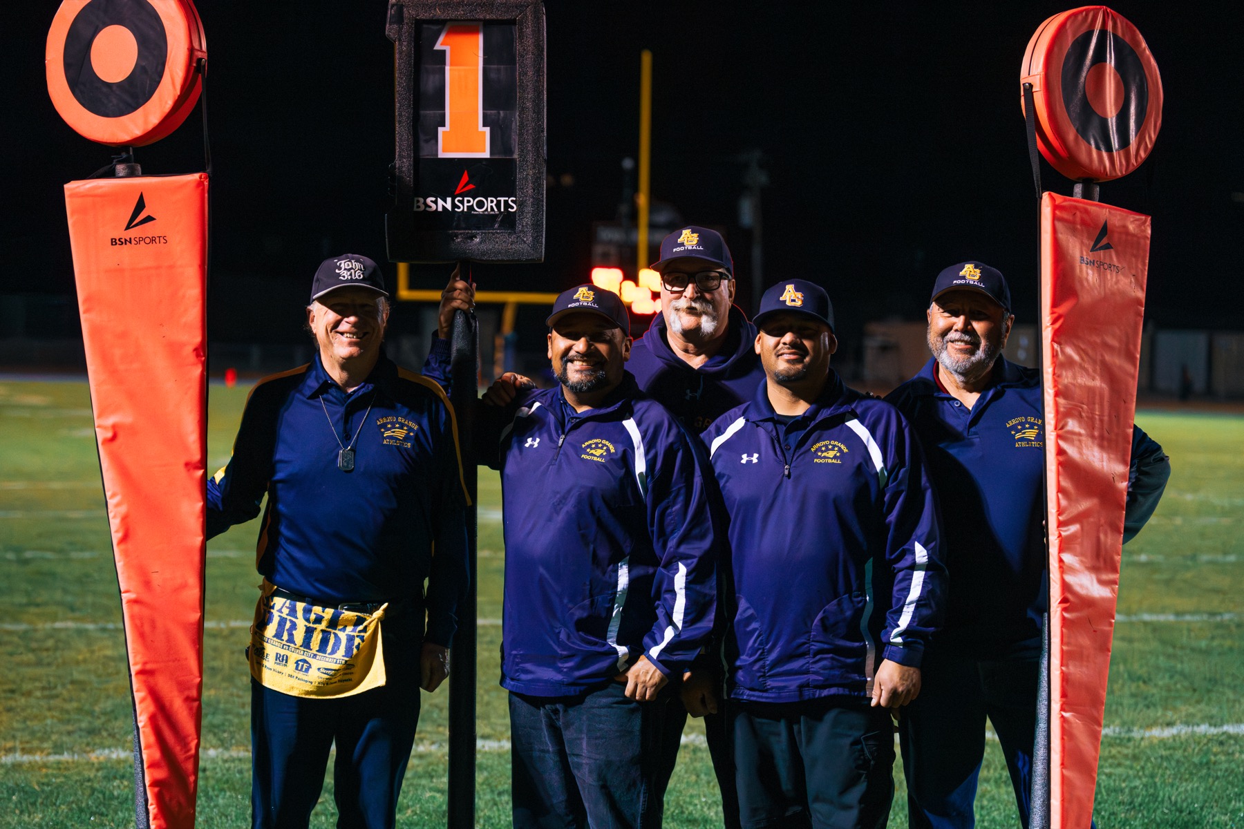 The chain gang crew — Arroyo Grande football